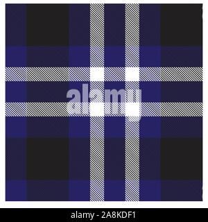 Moderne classique Tartan Plaid Pattern transparente dans le Vector - c'est un classique à carreaux, à carreaux, motif tartan approprié pour tee shirt, tissu Banque D'Images