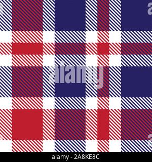 Moderne classique Tartan Plaid Pattern transparente dans le Vector - c'est un classique à carreaux, à carreaux, motif tartan approprié pour tee shirt, tissu Illustration de Vecteur