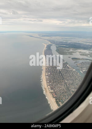 Beach⁩ ⁨Lido ⁨Nickerson aérienne, Beach⁩ ⁨New York⁩ ⁨United,, States⁩ Banque D'Images