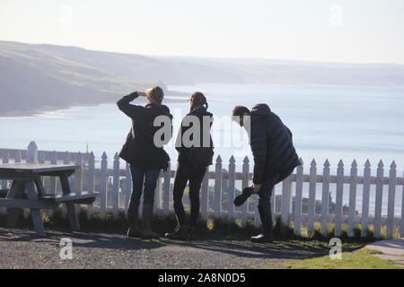 Aberystwyth, UK. 10 Nov, 2019. Pays de Galles Aberystwyth le jour du Souvenir 10 mars 11 2019 Crédit : mike davies/Alamy Live News Banque D'Images