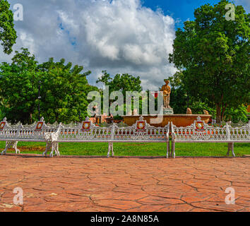 Place principale de la ville maya de Valladolid au Mexique, région du Yucatan. Banque D'Images