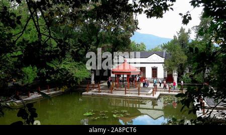 Beijing, Chine. 13 Sep, 2019. Photo Mobile montre la Villa 25 Andeli North Street, à Beijing, capitale de la Chine, le 13 septembre 2019. Credit : Ren Chao/Xinhua/Alamy Live News Banque D'Images