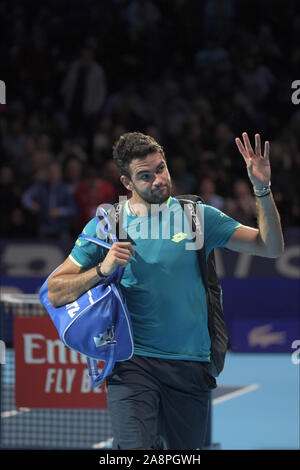 Londres, l'Italie. 10 Nov, 2019. berettini lors des finales ATP Nitto - Internationaux de Tennis - Crédit : LPS/Roberto Zanettin/Alamy Live News Banque D'Images