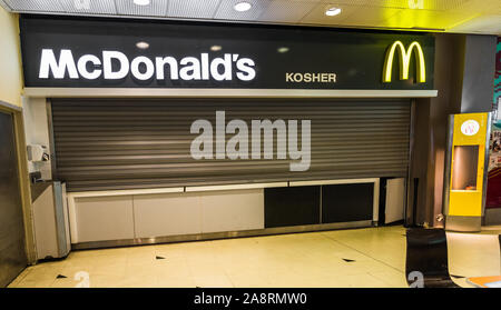 Buenos Aires, Argentine - 02 avril, 2018 : McDonalds cachère dans Abasto mall Banque D'Images