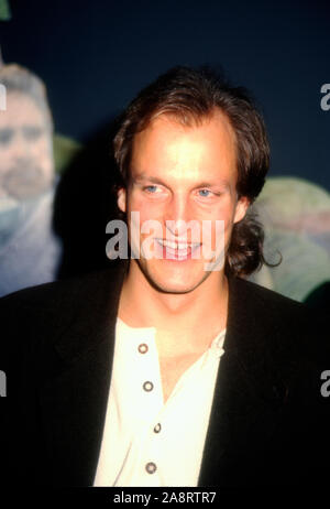 Las Vegas, Nevada, USA 9 mars 1995 l'acteur Woody Harrelson assiste à l'apparition de promouvoir 'train' le 9 mars 1995 au Planet Hollywood au Caesars Palace Hotel et Casino à Las Vegas, Nevada, USA. Photo de Barry King/Alamy Stock Photo Banque D'Images