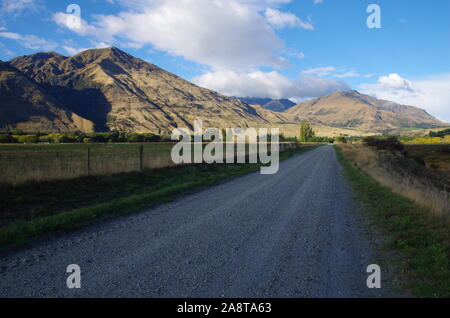 Te Araroa Trail. Glendhu Bay. L'île du Sud. Nouvelle Zélande Banque D'Images