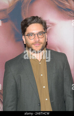 New York, États-Unis. 10 Nov, 2019. Matt Shear assiste à la première mondiale à l'histoire de mariage Paris Theatre de New York. Credit : SOPA/Alamy Images Limited Live News Banque D'Images