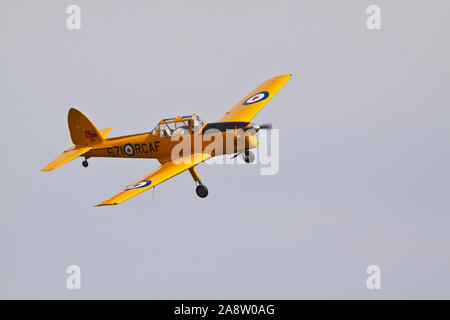 De Havilland Canada DHC Chipmunk T 22 en vol Banque D'Images