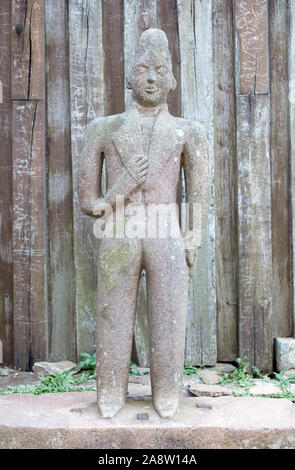 Antananarivo, Madagascar le 22 juillet 2019 - Statue d'un ancien roi de la ville d'Antananarivo, Madagascar Banque D'Images
