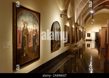 Affiche du Musée Archéologique de Gandia (MAGa Sant Marc) Banque D'Images