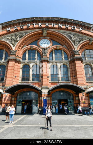 Hauptbahnhof, Bahnhofsplatz, Brême, Allemagne Banque D'Images