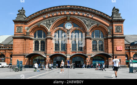 Hauptbahnhof, Bahnhofsplatz, Brême, Allemagne Banque D'Images