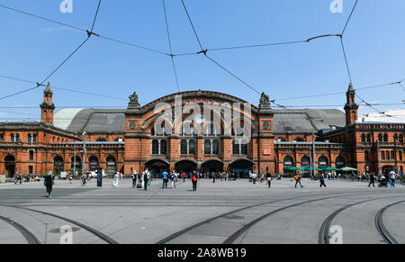 Hauptbahnhof, Bahnhofsplatz, Brême, Allemagne Banque D'Images