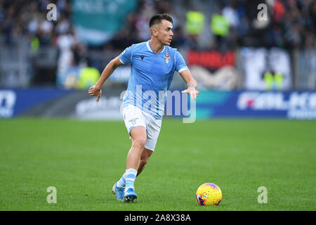 Rome, Italie. 10 Nov, 2019. Patric de SS Lazio au cours de la Serie une correspondance entre le Latium et de Lecce au Stadio Olimpico, Rome, Italie le 10 novembre 2019. Photo par Giuseppe maffia. Credit : UK Sports Photos Ltd/Alamy Live News Banque D'Images