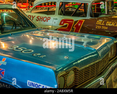 L'intérieur de Géorgie Racing Hall of Fame de Dawsonville de la Géorgie, États-Unis Banque D'Images