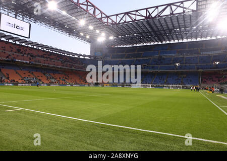 Milano, Italie. 09 Novembre 2019. Italien de série A. Internazionale FC vs FC Hellas Vérone. Giuseppe Meazza Banque D'Images