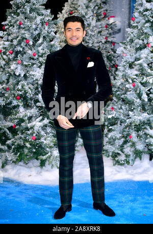 Henry Golding présents au dernier Noël premiere tenue à BFI Southbank, Londres. Banque D'Images