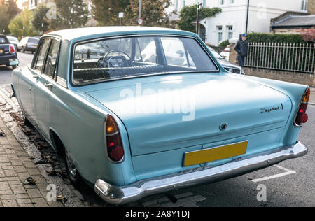 Un classique Ford Zephyr 4 Bleu 64 Londres Voiture Banque D'Images