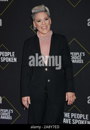 Los Angeles, USA. 11Th Nov, 2019. Assiste à la Rose 2019 E ! People's Choice Awards au Barker Hangar sur 10 Novembre 2019 à Santa Monica, Californie Crédit : Tsuni/USA/Alamy Live News Banque D'Images