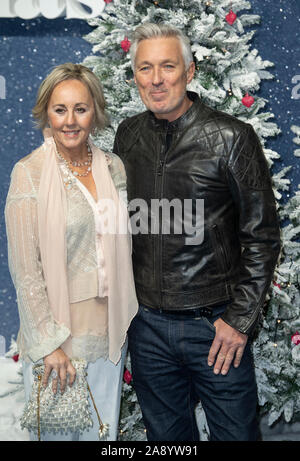 Shirlie Holliman et Martin Kemp, assister à la première mondiale à Noël dernier, le BFI Southbank à Londres. Banque D'Images