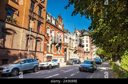 La ville de Strasbourg, vue sur la ville de Strasbourg, France, Europe Voyage Octobre Banque D'Images