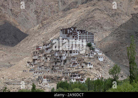 Le monastère de Chemrey ou Chemrey Gompa est un monastère bouddhiste de 1664, situé dans le district de Leh au Ladakh, en Inde Banque D'Images