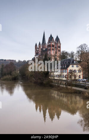 Cathédrale de Limbourg Saint Georg, Limburg an der Lahn, Hesse, Allemagne Banque D'Images