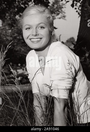 Gudule Blau, deutsche Schauspielerin, Deutschland ca. 1962. L'actrice allemande Gudule Blau, Allemagne ca. 1962. Banque D'Images