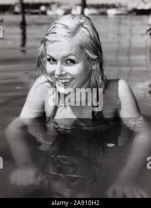 Gudule Blau, deutsche Schauspielerin, Deutschland ca. 1962. L'actrice allemande Gudule Blau, Allemagne ca. 1962. Banque D'Images