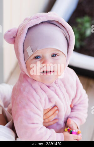 Portrait of baby girl Banque D'Images