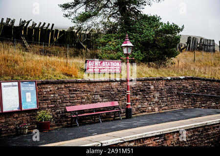 Dent Gare, Cowgill, South Lakeland district de Cumbria, le plus haut au-dessus du niveau de la mer en Angleterre à 1150 pieds Banque D'Images