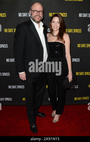 HOLLYWOOD, CA - le 11 novembre : Owen Brennan, Brennan à Zaidee le No Safe Spaces Première au Chinois TCL 6 à Hollywood, Californie le 11 novembre 2019. Crédit : David Edwards/MediaPunch Banque D'Images