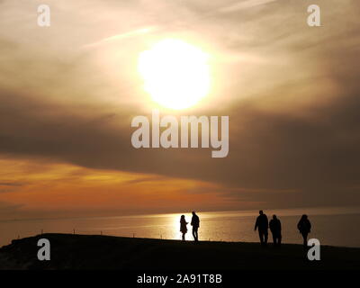 Beachy Head, Eastbourne, East Sussex, UK Banque D'Images