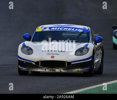 Bailey Voisin, Ginetta G40 Ginetta Junior, Championnat d'hiver Junior, BARC, dans la nuit réunion de courses, Brands Hatch, novembre 2019 circuit, course, Banque D'Images