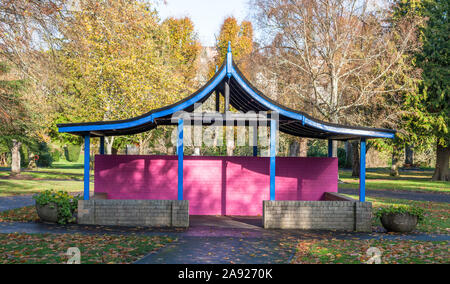 La ville de Cork, Cork, Irlande. 12 novembre, 2019. Fitzgerald's Park est le plus grand parc public de la ville de Liège et était à l'origine le site du Liège E Banque D'Images