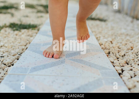 Chemin sur pieds de Childs Banque D'Images