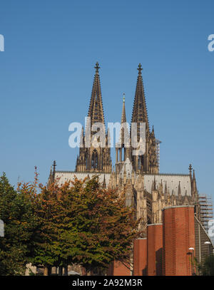 Koelner Hohe Domkirche Sankt Petrus Dom (Cathédrale St Pierre sens) église gothique à Koeln, Allemagne Banque D'Images