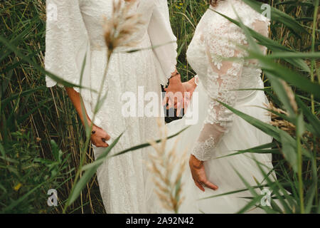 Brides ensemble Banque D'Images