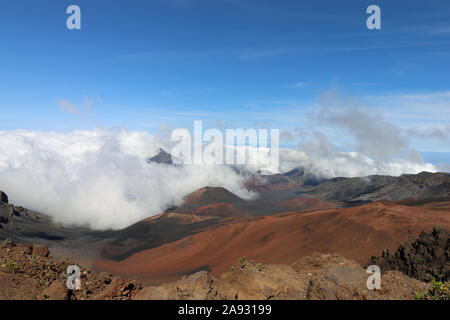 Haleakala National Park est un parc national sur l'île de Maui. Banque D'Images