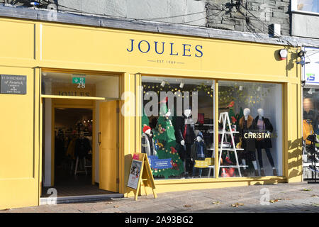 Magasin de vêtements joules, Keswick, Cumbria, England, UK Banque D'Images