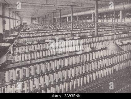 Mm. Horrockses, Crewdson & Co textile company basée à Preston, Lancashire en 1940. Banque D'Images