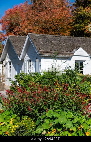 John Jay Homestead de Katonah,, New York, USA. Banque D'Images