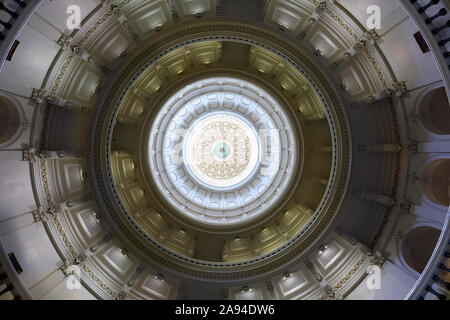 La Rotonde, le Texas State Capitol, Austin, Texas USA Banque D'Images