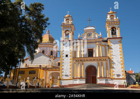 Parroquia Santa María Magdalena église de Xico, Veracruz, Mexique. Banque D'Images