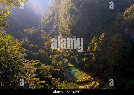 Semuc Champey, Guatemala Banque D'Images