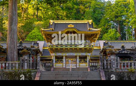 Magnifique Tosho-gu Temple du 17ème siècle, Sanctuaire Shinto Sanctuaires et temples de Nikko, UNESCO World Heritage Site, Nikko, Japon Banque D'Images