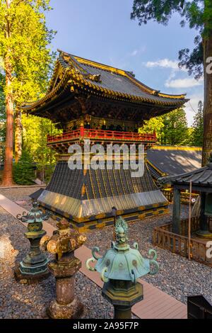 Magnifique Tosho-gu Temple du 17ème siècle, Sanctuaire Shinto Sanctuaires et temples de Nikko, UNESCO World Heritage Site, Nikko, Japon Banque D'Images