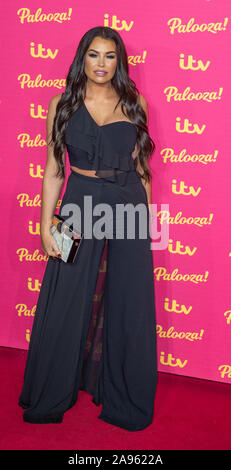 Londres, Royaume-Uni. 12 novembre 2019. Jessica Wright fréquente l '2019' qui s'est tenue à ITV Palooza le Royal Festival Hall. Crédit : Peter Manning/Alamy Live News Banque D'Images