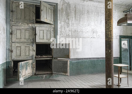 USA, New York, Ellis Island - Mai 2019 : la morgue de l'hôpital à Ellis Island Banque D'Images