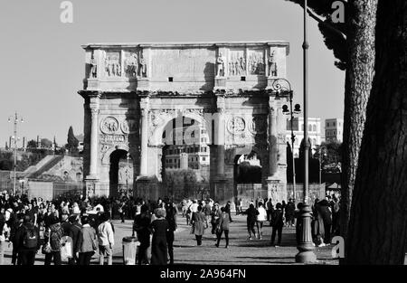 L'Italie et Rome Crédit : John Sherbourne Banque D'Images